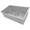 Ruvati Hex Bottom 30-inch Scratch Resistant Embossed Texture Kitchen Sink Stainless Steel RVH7630 - alternate 7